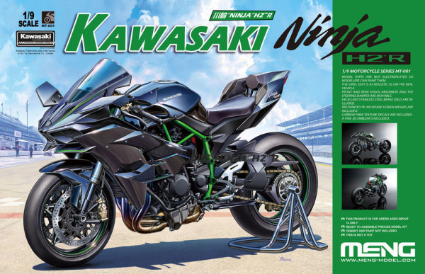 1/9 Kawasaki Ninja H2R (Pre-colored Edition)